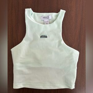 adidas Mint Green Sleeveless Tank Top